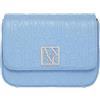 Armani Exchange Liz Crossbody Bag, Medium Donna, Blue River, Taglia Unica