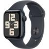 Apple Watch SE GPS 40mm Midnight Cassa Alluminio con Cinturino Sport Mezzanotte - S/M