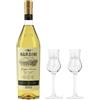 Nardini Grappa Riserva 3 Anni Doppia Rettifica 1 lt Con Due Calici