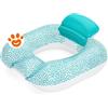 Bestway Poltrona Gonfiabile Flip Pillow Launge Pieghevole (102x94cm) Art. 43097 - Confezione Da 1 Pezzo