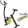 Everfit Bicicletta da camera BFK Easy Slim Multifit accesso facilitato + Corda salto in cotone
