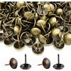 BetterJonny 500 Chiodi da Tappezzeria, BetterJonny Puntine per Tappezzeria in Bronzo Chiodi Tappezzeria Puntine Decorativo Bullette Borchie Decorative per Mobili Divani Poltrone Letti Sedie Vintage, 17 x 11mm