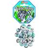 Kim'Play KimPlay 500827, Confezione da 21 biglie (1 grande), fantasia tigre bianca