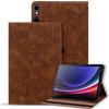 Vaitasy Custodia Samsung Galaxy Tab S9 11 Pollici 2023 Cover Pelle PU Custodia con Auto Svegliati/Sonno per Galaxy Tab S9 FE/S8/S7 - Mandala Marrone