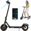 TOZVTOO 10 Monopattino Elettrico 350W Motore Potente 25-30Km di Autonomia Display LCD Luci Doppio Sistema di Frenata Monopattino Elettrico Adulto Pieghevole in Lega di Alluminio Carico 120kg