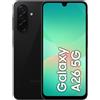 Samsung Galaxy A26 5G Smartphone 6.7" 8/256 Gb 50 MP Android Nero SM-A266BZKCEUE