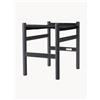 Carl Hansen & Søn Sgabello con seduta intrecciata a mano CH53
