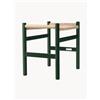 Carl Hansen & Søn Sgabello con seduta intrecciata a mano CH53