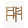 Carl Hansen & Søn Sgabello con seduta intrecciata a mano CH53