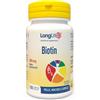 LONGLIFE Srl LongLife Biotin 300 mcg - Integratore per il Benessere di Pelle, Mucose e Capelli - 100 Compresse
