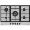 Beko HIAW75225SXE Piano Cottura Da incasso a Gas 75 Cm 5 Fuochi Acciaio inox