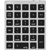 LogiLink ID0212 - Keypad wireless a 28 tasti con BT 5.0, meccanismo a forbice
