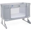 CHICCO Next to Me Forever Lettino Culla Neonato da Campeggio, Viaggio, Portatile Fianco Letto per Co-sleeping con Ruote colore Cool Grey
