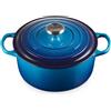 LE CREUSET Cocotte Rotonda Evolution in Ghisa 24 cm Azure