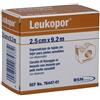 ESSITY ITALY SpA Leukopor Cerotto Rocchetto Ipoallergenico TNT 2,5x920cm con Dispenser - Soluzione Pratica per Pelli Sensibili