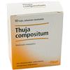 GUNA SpA Thuja Compositum 10 Fiale da 2,2ml - Medicinale Omeopatico per Dermatiti ed Eczemi
