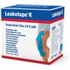 ESSITY ITALY SpA Leukotape K Taping Benda Adesiva Fisioterapeutici Rotolo Azzurro 5cmx5m - Elasticità Perfetta per Kinesiotaping Efficace