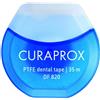 CURADEN AG Curaprox Filo Interdentale DF 820 PTFE Floss Tape, 35m, Teflon, Filo Interdentale per Spazi Stretti, Igiene Orale