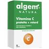 ALGEM NATURA Srl Vitamina C Protetta + Retard, Algem Natura, Integratore Alimentare, 30 Compresse, Assorbimento Graduale, Supporto Immunitario