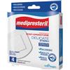 CORMAN SpA Medipresteril Medicazione Post Operatoria Delicata TNT 10x10cm 4 Pezzi - Guarigione Sicura e Protetta