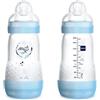 BAMED BABY ITALIA Srl Mam Biberon Easy Start 260ml Maschio 2 Pezzi