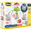 CHICCO (ARTSANA SpA) Giostrina Casina Api Chicco 3 in 1 con Proiezioni, Luci e Musica Rilassante, Centro Attività, Evolutiva per Bambini, 1 Pezzo