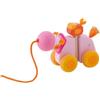 TRUDI SpA Trudi Sevi Trainabile Ippopotamo, Giocattolo in Legno per Bambini, Educativo e Sicuro, 1 Pezzo