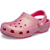 Crocs Classic Iridescent Glitter Cgt, Zoccoli Unisex - Bambini e Ragazzi, Bianco, 25/26 EU