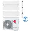 Lg Climatizzatore Condizionatore LG Dualcool Deluxe R32 Wifi Trial Split Dual Inverter 9000 + 9000 + 12000 BTU con U.E. MU3R19 NOVITÁ Classe A+++/A++