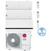 Lg Climatizzatore Condizionatore LG Libero Smart + Dualcool Deluxe R32 Wifi Trial Split Dual Inverter 9000 + 9000 + 12000 BTU con U.E. MU3R19 NOVITÁ Classe A+++/A++
