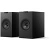 KEF Q1 Meta Diffusori HiFi passivi da scaffale, nero satinato | Musica | TV & Home Cinema | Gaming | Bass Reflex a 2 vie | Driver Uni-Q da 13 cm con tecnologia MAT