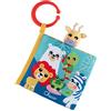 Chicco Libretto degli Animali, Libro Sensoriale Bambini, Primi Giochi in Tessuto, Libretto Morbido in Tessuto con Tante attività e Marionetta da Mano, Giochi Neonato e Bambini 3 Mesi - 2 Anni