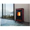 Ravelli ULTIMA VERSIONE Stufa a pellet ventilata Ravelli RV 80 - Scegliere il Colore