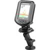 RAM MOUNT Supporto superficie piana RAM-MOUNT RAM-B-107-1U per barca per HUMMINBIRD PIRANHA