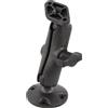 RAM MOUNT RAM Composite Drill-Down Mount with Diamond Plate - Medium Ram Mounts RAP-B-138U