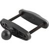RAM MOUNT ATTACCO UNPK RAM CLAMP BASE A MORSETTA RAM-MOUNT RAM-B-247U-25 PER PILASTRINI