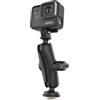 RAM MOUNT Supporto nautico Ram Mounts RAP-B-202-GOP1-354-TRA1U con base a T Track Ball e adattatore per videocamera