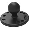 RAM MOUNT Adattatore Superficie piana RAM Mount con base piana RAM-B-202U con fori AMPS
