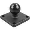 RAM MOUNT Base quadrata 5x5cm RAM-MOUNT RAM-B-202U-22 per barche e superfici piane