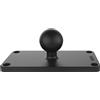 RAM MOUNT Base RETTANGOLARE 10,5cm x 5,5cm RAM-MOUNT RAM-B-202U-24 per barche e superfici piane