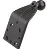 RAM MOUNT Componente Ram Mounts RAM-B-125BU con base curva a 45 Gradi per applicazioni nautiche