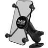 RAM MOUNT SUPPORTO SUPERIFICI LISCE RAM-MOUNT RAM-B-102-UN10U CON X-GRIP per Apple iPhone e Samsung Galaxy