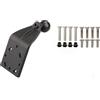 RAM MOUNT COMPONENTE RAM MOUNTS RAM-B-125B-G1U CON BASE CURVA A 45 Gradi con Viti di Montaggio