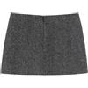 Pinko Minigonna a trapezio in tweed