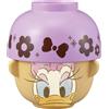 Disney Daisy Duck set ciotola di riso e zuppiera mini pastello tocco nuovo JP