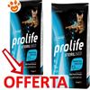 Prolife Cat Sterilised Grainfree Sensitive Adult Sogliola e Riso - Offerta [PREZZO A CONFEZIONE] Quantità Minima 2, Sacco Da 7 Kg