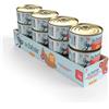 Schesir Cat Sardine Soft Lattina Multipack 12x70G SARDINE CON SALSA DI ARAGOSTA