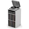 Glorious MODULAR MIX RACK Mobile professionale per Giradischi e Vinile, Bianco
