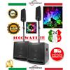 VONYX VX1000BT IMPIANTO AUDIO 2 SUB+ 2 SATELLITI + BLUETOOTH. 1000 WATT MAX TOP!