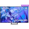 Samsung TV Crystal UHD 4K 55" UE55DU8570UXZT Smart TV Wi-Fi Titan Gray 2024, Pro